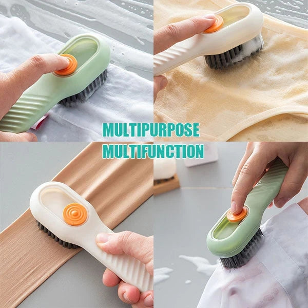 Multifunctional Soft-bristled Shoe Brush Long