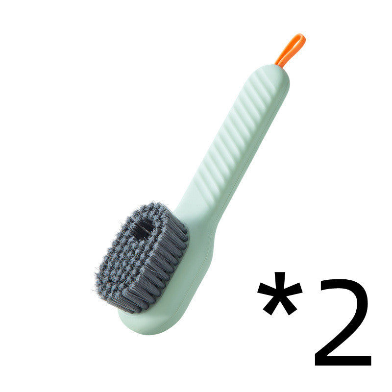 Multifunctional Soft-bristled Shoe Brush Long