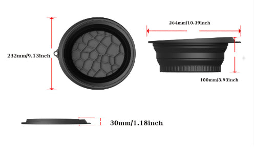 Foldable Portable Travel Ice Mold