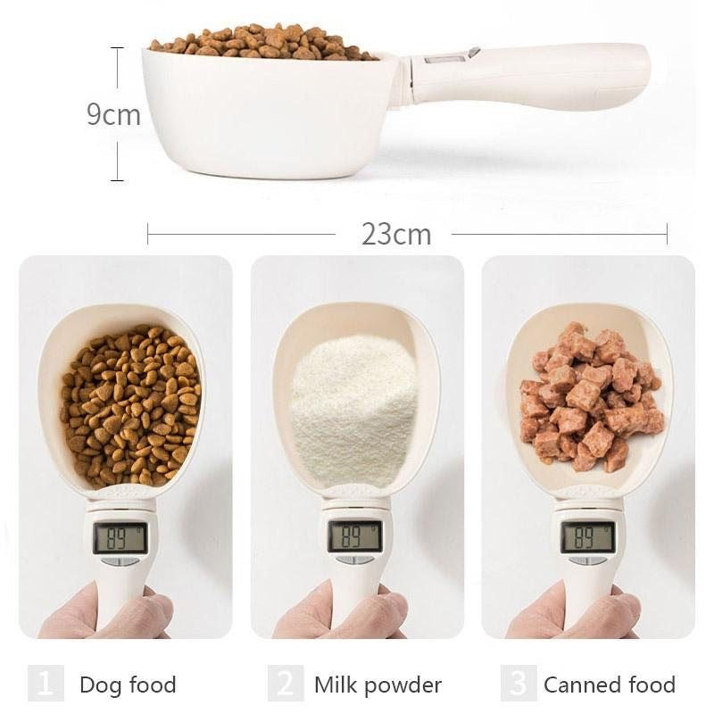 Pet Food Scale LCD Electronic Precision Weighing Tool Dog Cat Feeding