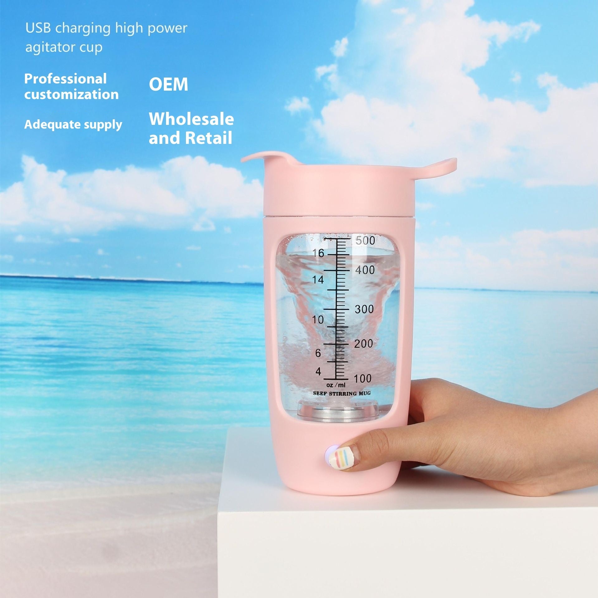 Usb Charging Large Capacity High Power Scale Blending Cup